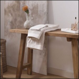 Lot de serviettes de bain en coton – Westwing